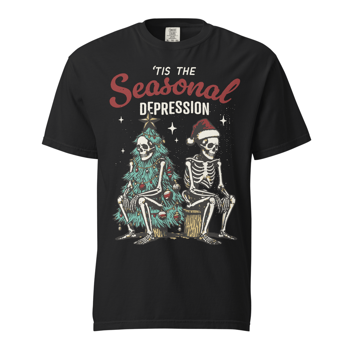 Tis the Seasonal Depression Comfy Tee - Goth Cloth Co.2821948_15114