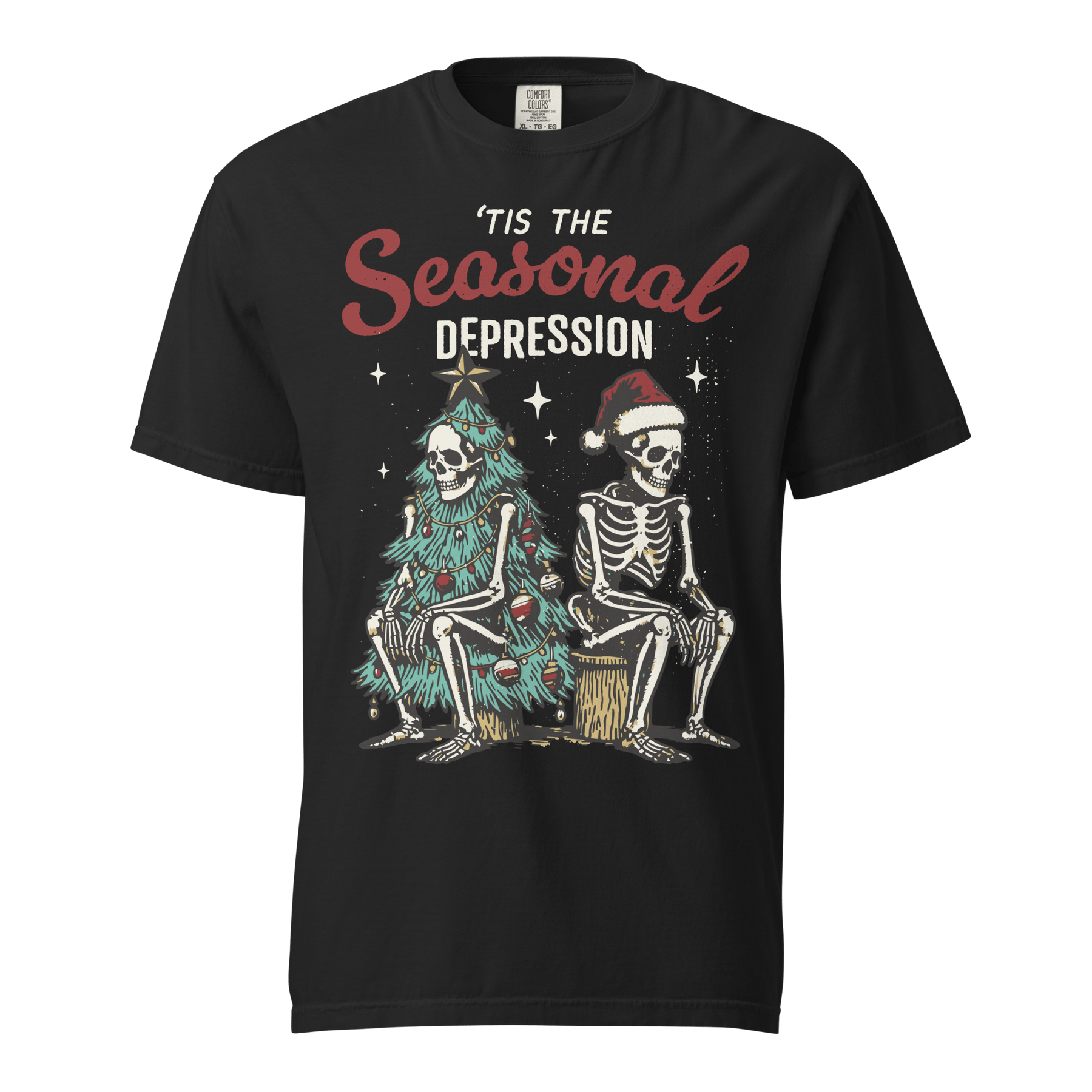 Tis the Seasonal Depression Comfy Tee - Goth Cloth Co.2821948_15114