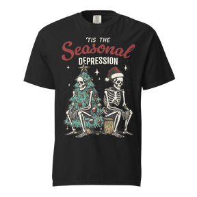 Tis the Seasonal Depression Comfy Tee - Goth Cloth Co.2821948_15114