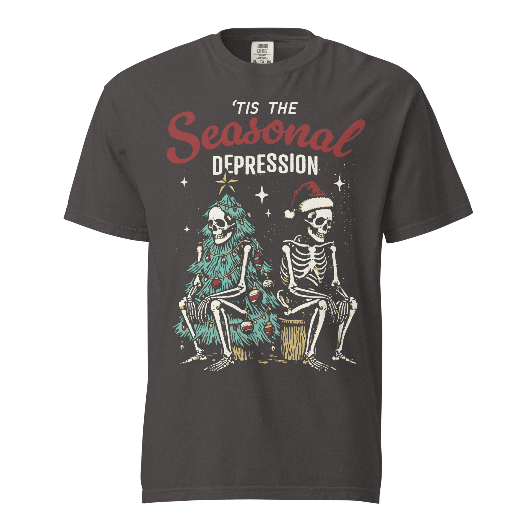 Tis the Seasonal Depression Comfy Tee - Goth Cloth Co.2821948_21264
