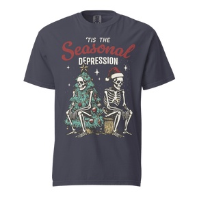 Tis the Seasonal Depression Comfy Tee - Goth Cloth Co.2821948_21555