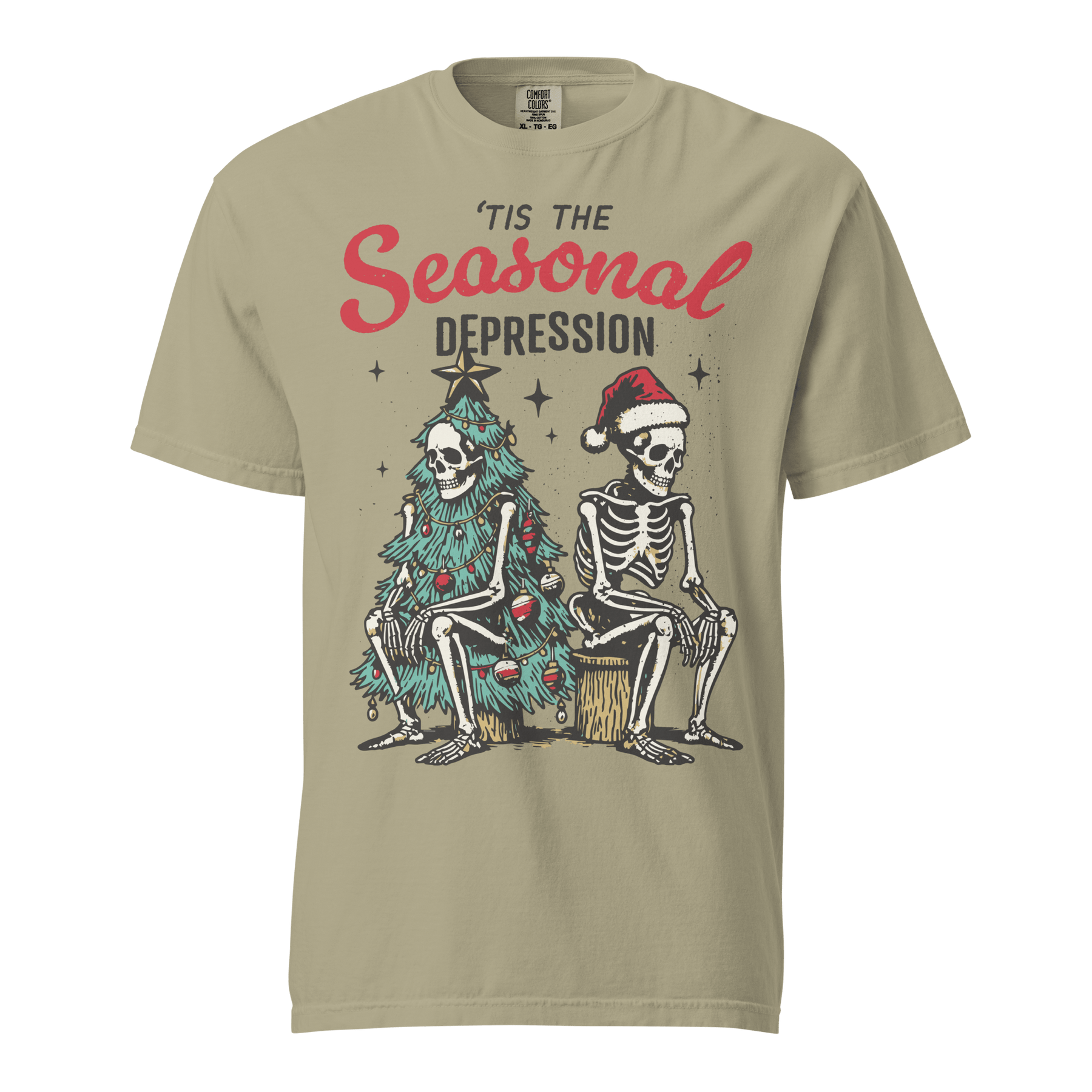 Tis the Seasonal Depression Comfy Tee - Goth Cloth Co.4531403_21534