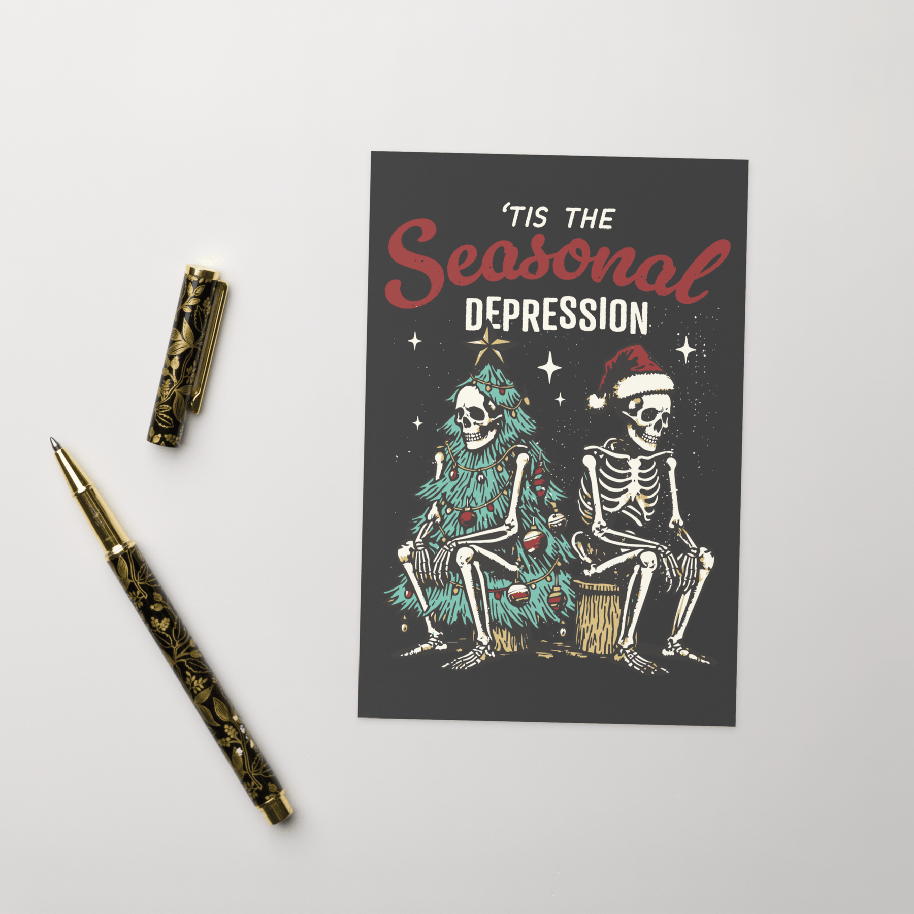 Tis the Seasonal Depression Holiday Card - Goth Cloth Co.4882331_14457