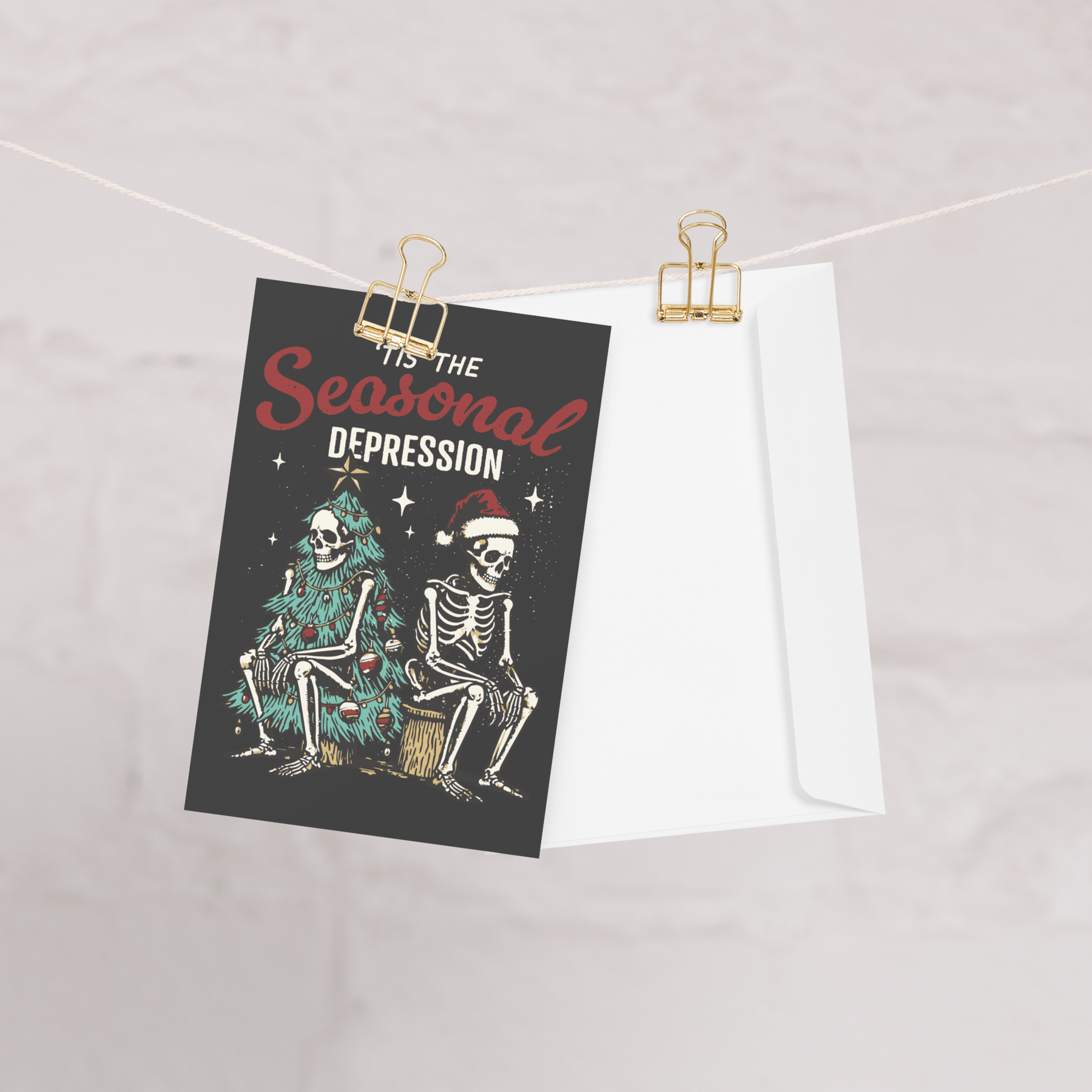 Tis the Seasonal Depression Holiday Card - Goth Cloth Co.4882331_14457