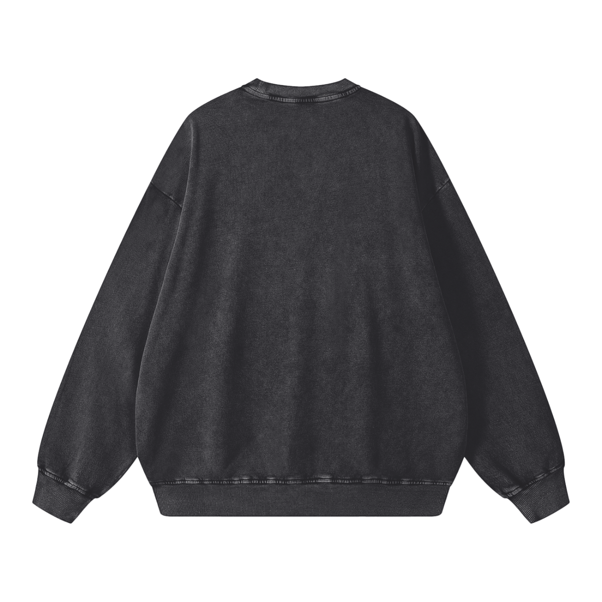 Tis the Seasonal Depression Snow Washed Oversized Sweatshirt (Limited Edition) - Goth Cloth Co.251028PODRA0240001