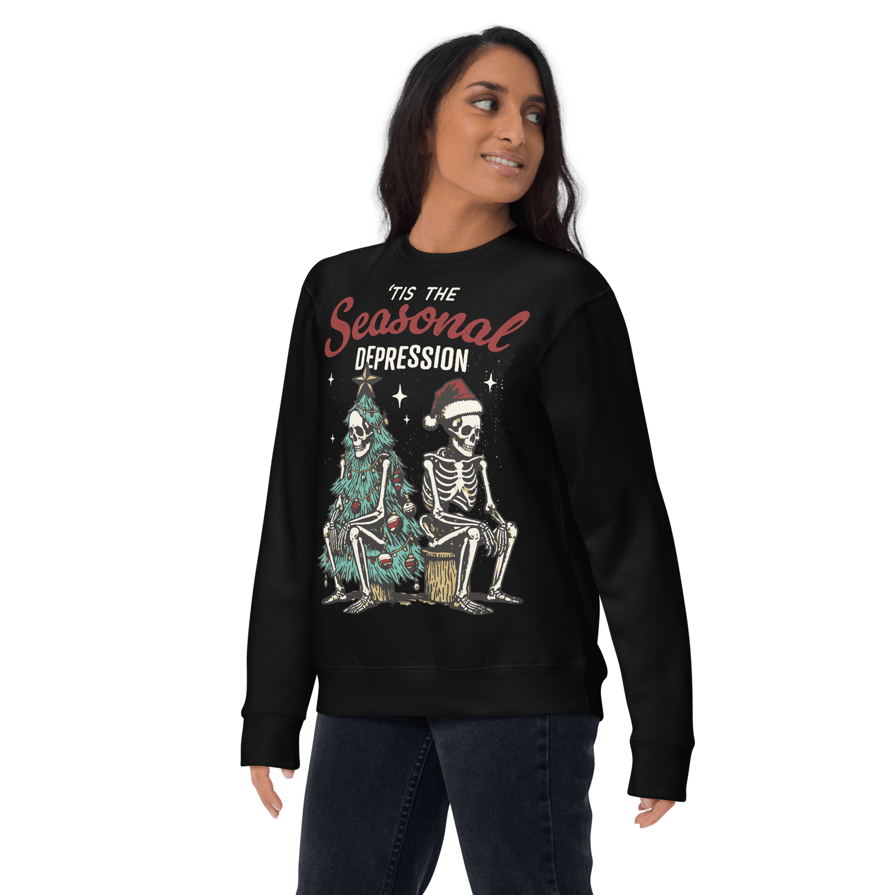 Tis the Seasonal Depression Unisex Sweatshirt - Goth Cloth Co.4044836_11254