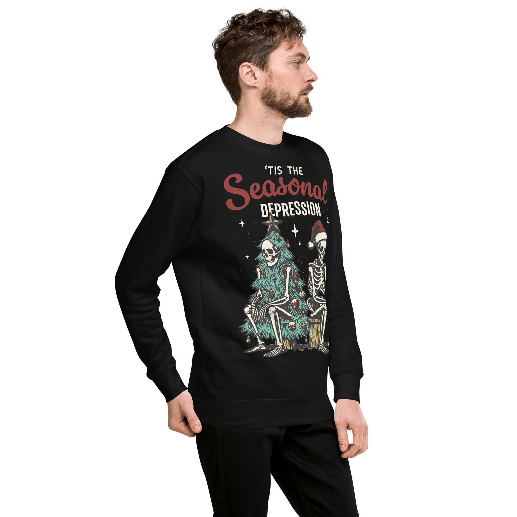 Tis the Seasonal Depression Unisex Sweatshirt - Goth Cloth Co.4044836_11254