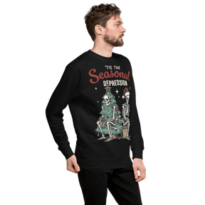 Tis the Seasonal Depression Unisex Sweatshirt - Goth Cloth Co.4044836_11254