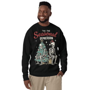 Tis the Seasonal Depression Unisex Sweatshirt - Goth Cloth Co.4044836_11254