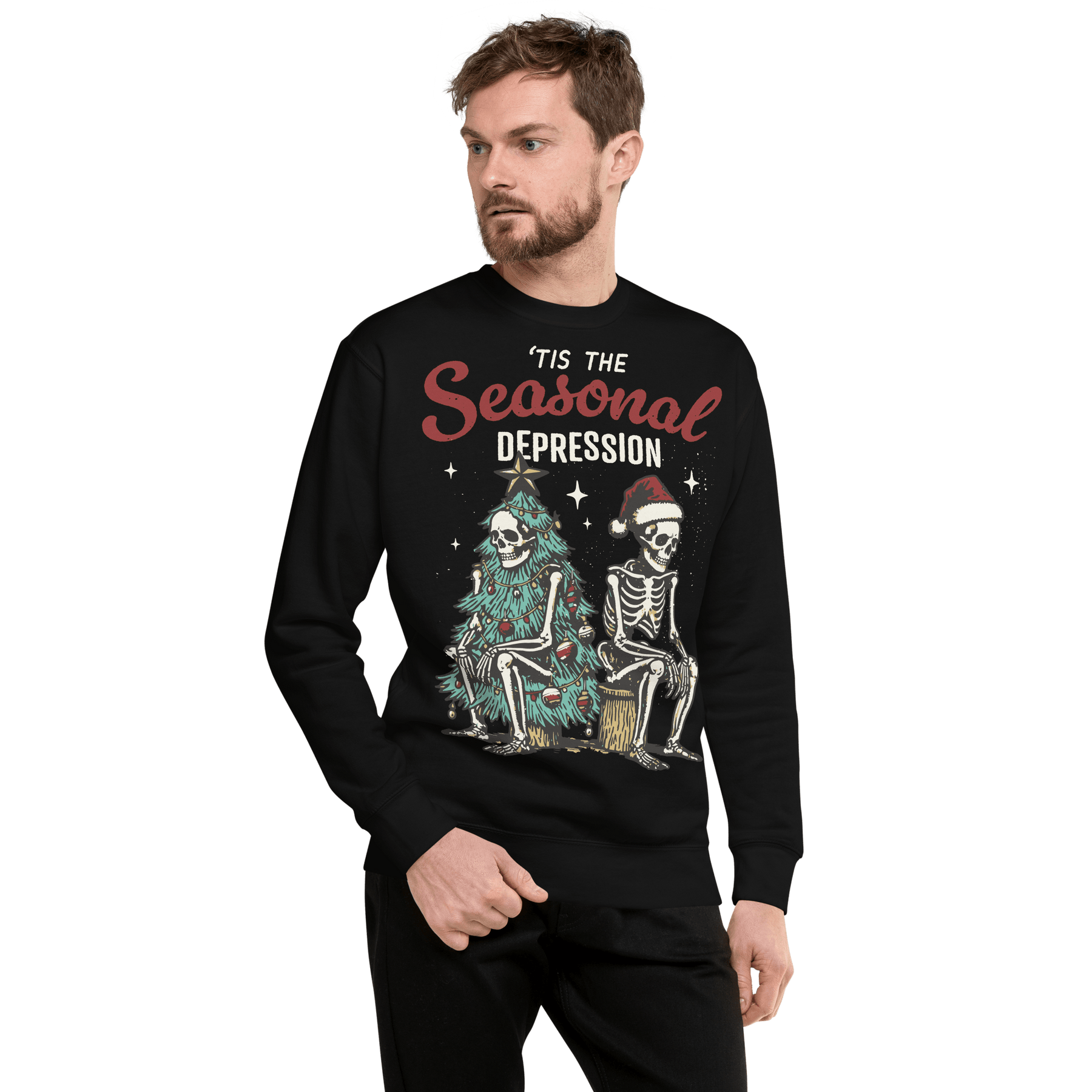 Tis the Seasonal Depression Unisex Sweatshirt - Goth Cloth Co.4044836_11254
