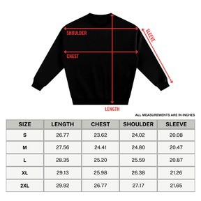 To Live Without You Fleeced Sweatshirt - Goth Cloth Co.250829PODRA0254011