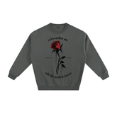 To Live Without You Rose Fleeced Sweatshirt - Goth Cloth Co.251107PODRA0315001