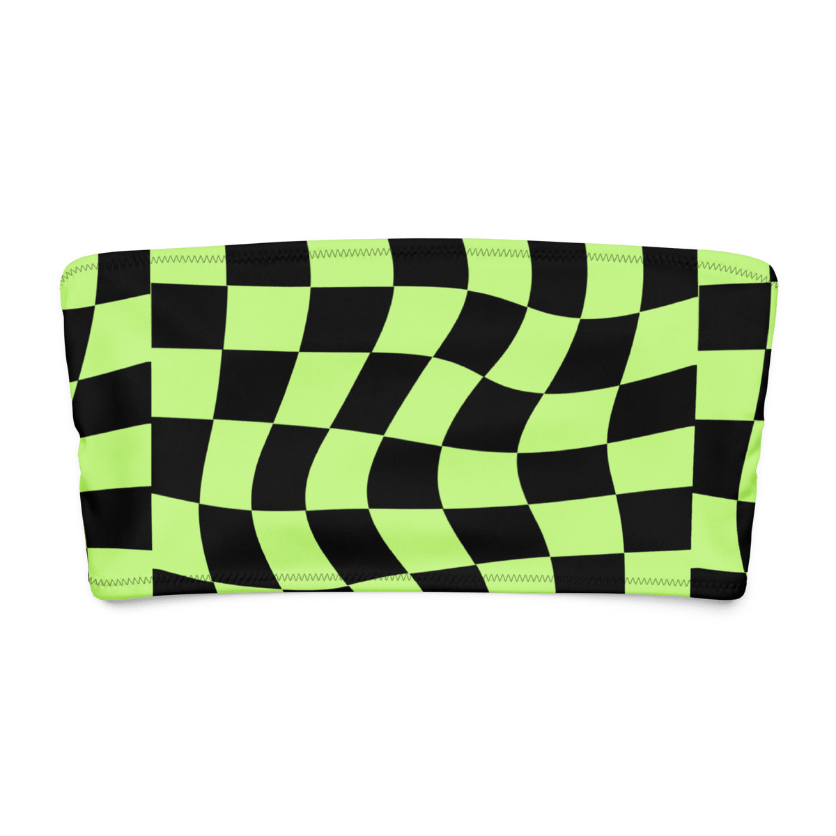 Toxic Tiles Bandeau Bikini Top - Goth Cloth Co.7551799_22682