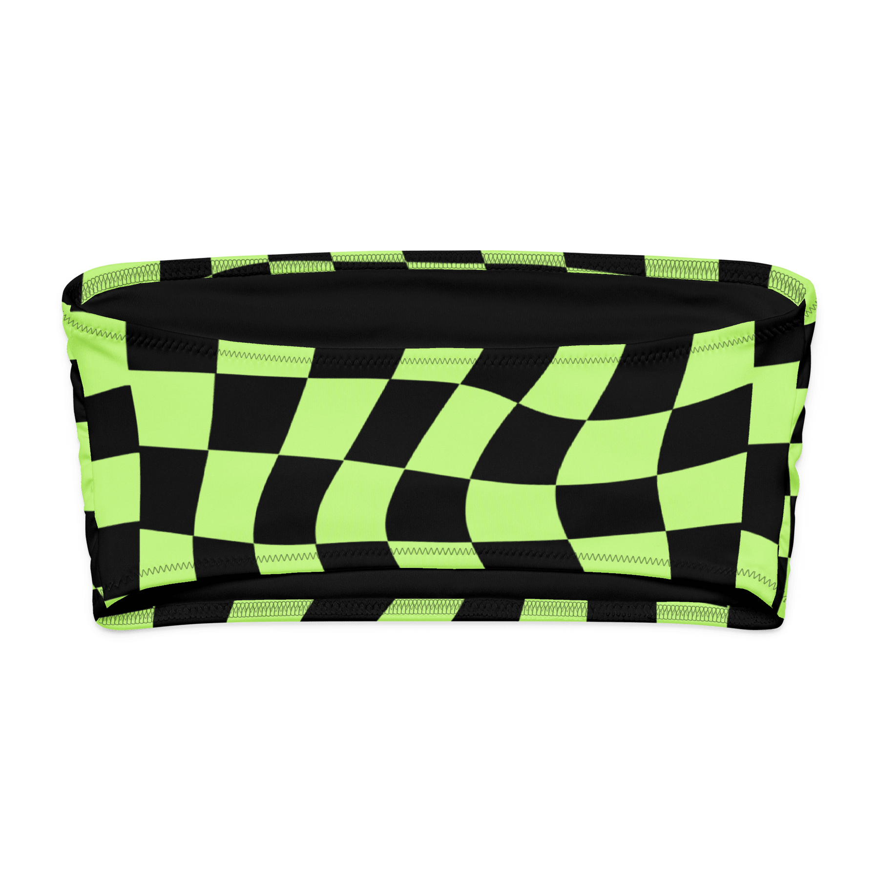 Toxic Tiles Bandeau Bikini Top - Goth Cloth Co.7551799_22682