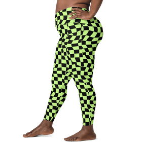Toxic Tiles Crossover Leggings with Pockets - Goth Cloth Co.2153548_14137