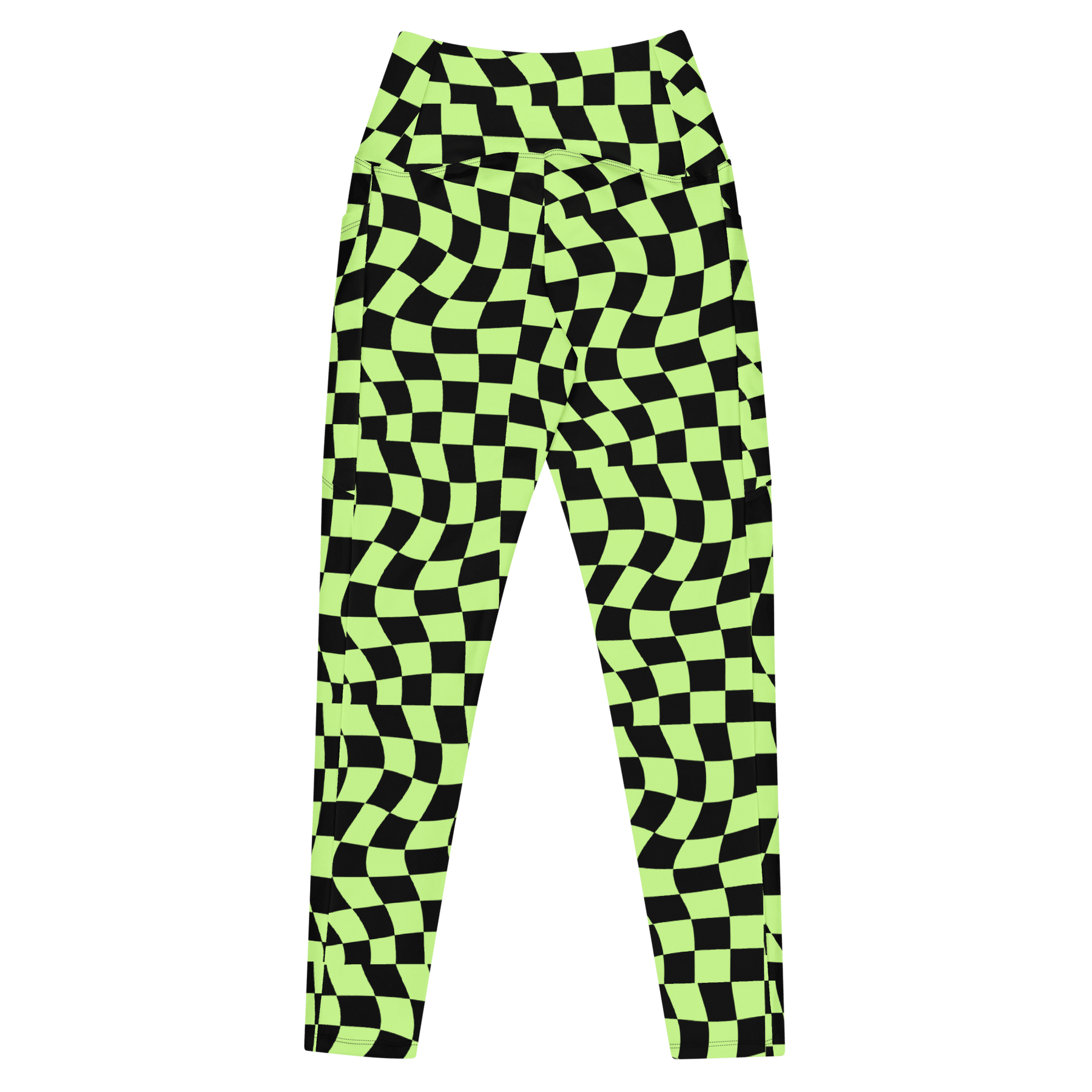 Toxic Tiles Crossover Leggings with Pockets - Goth Cloth Co.2153548_14137