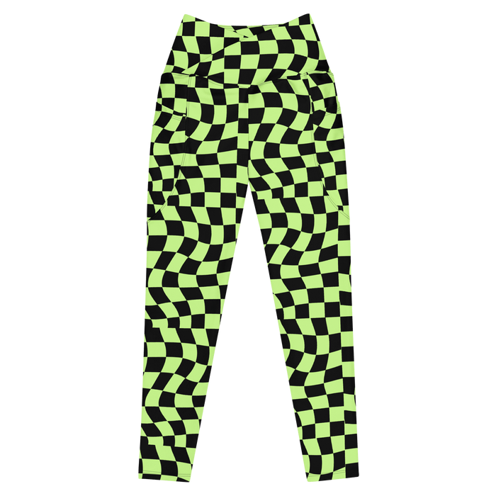 Toxic Tiles Crossover Leggings with Pockets - Goth Cloth Co.2153548_14137