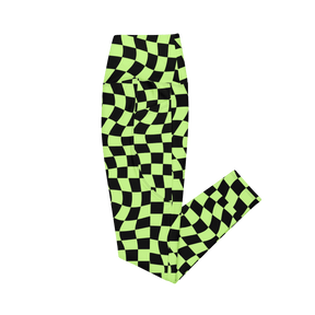 Toxic Tiles Crossover Leggings with Pockets - Goth Cloth Co.2153548_14137