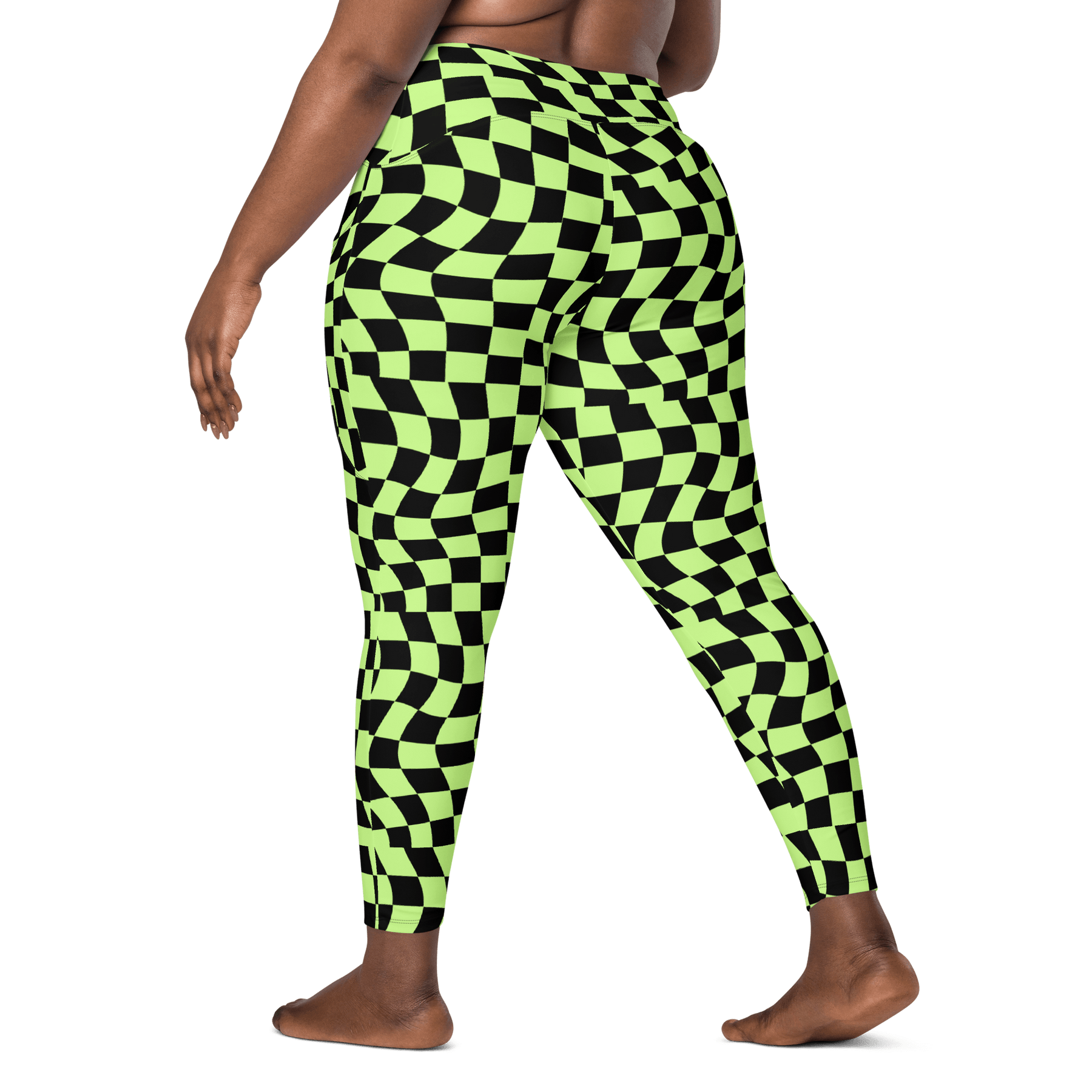 Toxic Tiles Crossover Leggings with Pockets - Goth Cloth Co.2153548_14137