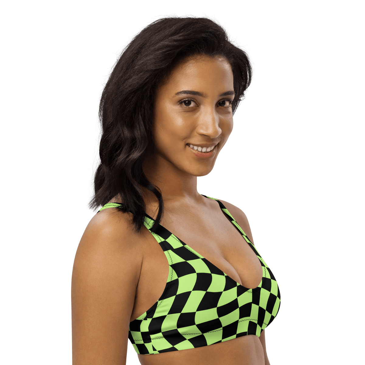 Toxic Tiles Sport Bikini Top - Goth Cloth Co.2522582_12035