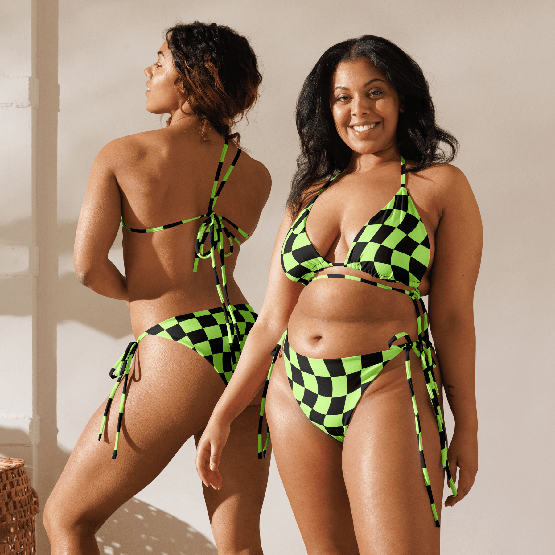 Toxic Tiles String Bikini Bottom - Goth Cloth Co.2566861_16575