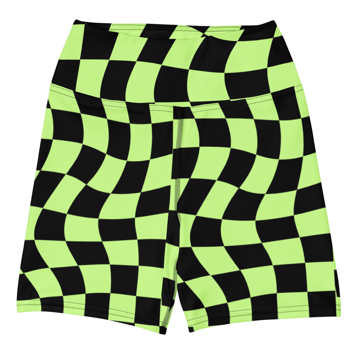 Toxic Tiles Yoga Shorts - Goth Cloth Co.1477778_9079