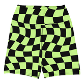 Toxic Tiles Yoga Shorts - Goth Cloth Co.1477778_9079