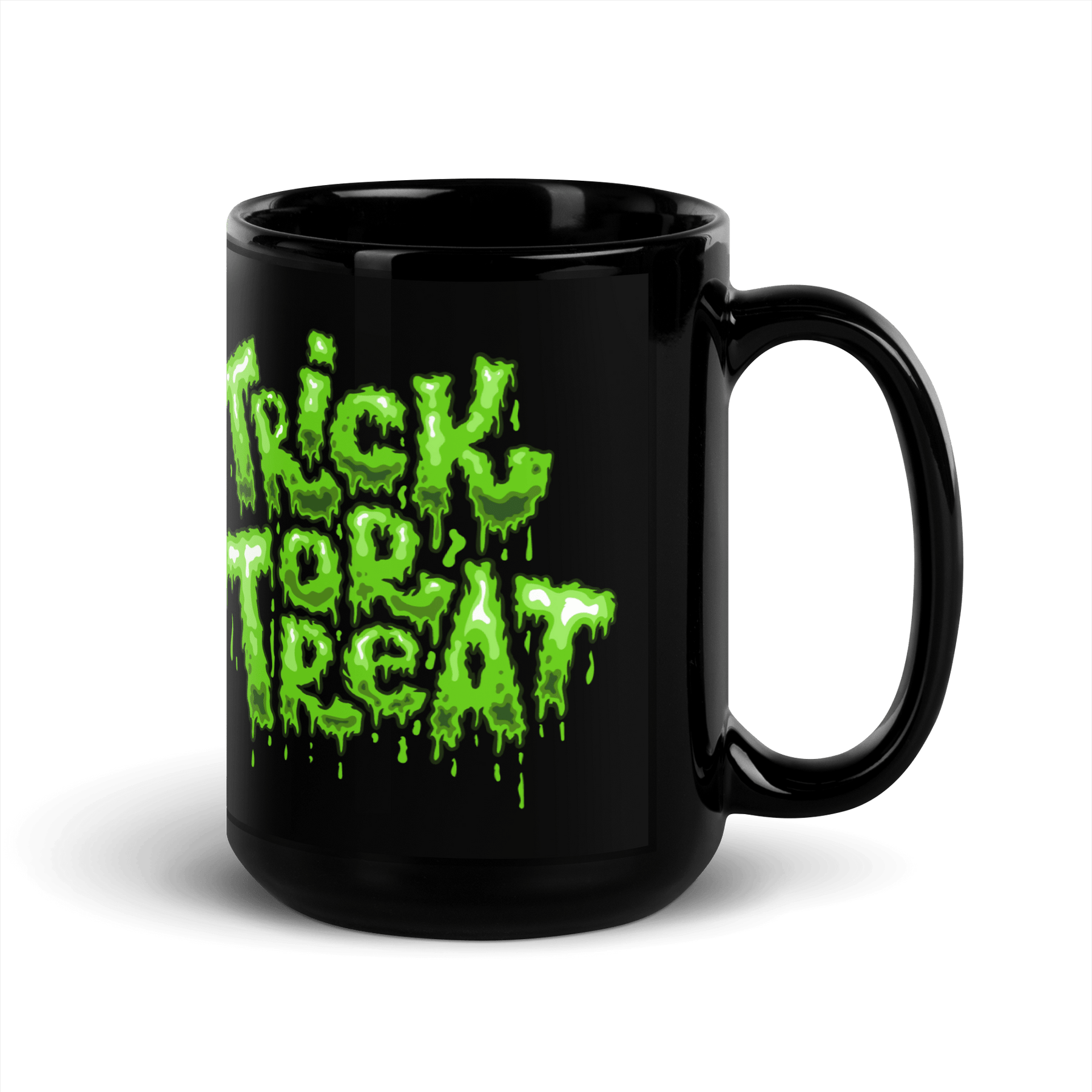 Treat or Treat Slime Black Glossy Mug - Goth Cloth Co.7304247_9324