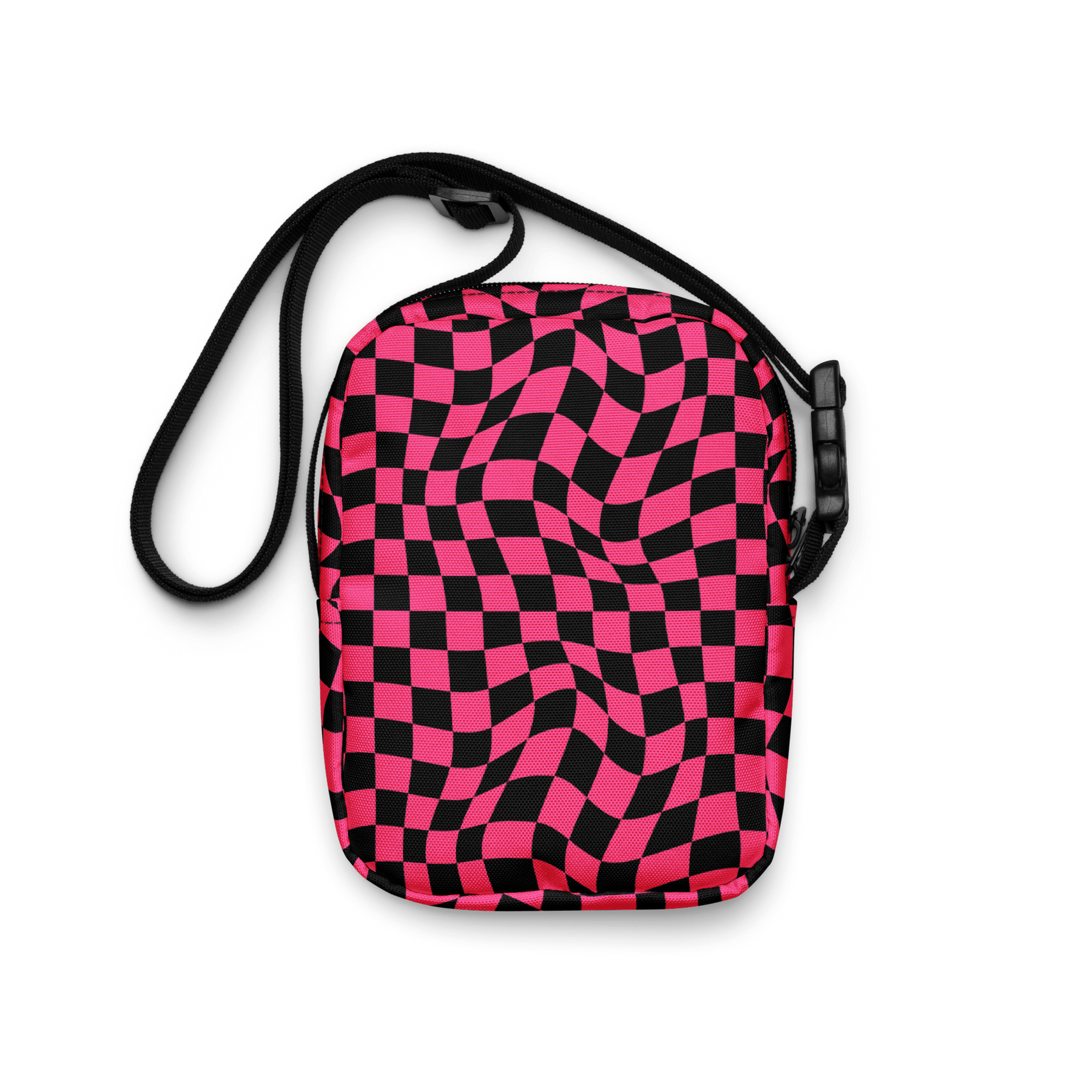 Twisted Tiles Checkerboard Crossbody Bag - Goth Cloth Co.7284356_19256