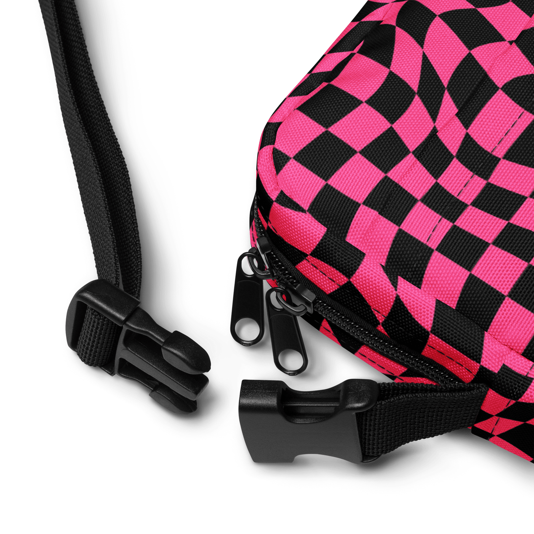 Twisted Tiles Checkerboard Crossbody Bag - Goth Cloth Co.7284356_19256