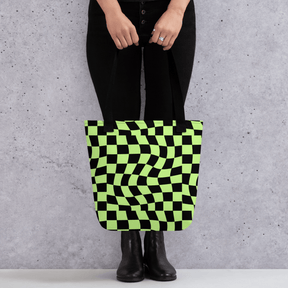 Twisted Tiles Tote Bag - Goth Cloth Co.9015571_4533