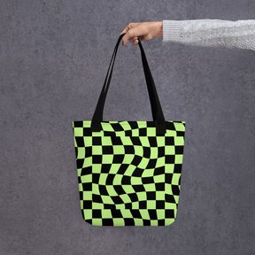 Twisted Tiles Tote Bag - Goth Cloth Co.9015571_4533