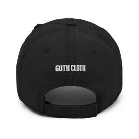 Unbothered Gothic Distressed Dad Cap - Goth Cloth Co.7679450_10990