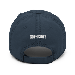 Unbothered Gothic Distressed Dad Cap - Goth Cloth Co.7679450_10990