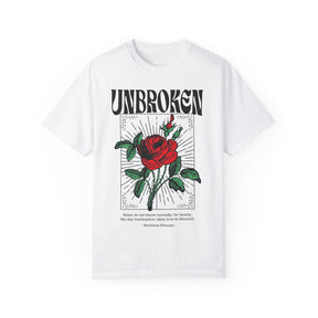 Unbroken Rose Gothic Comfy Tee - Goth Cloth Co.T-Shirt60658448157082144355