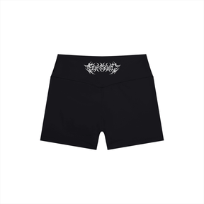 Unchained High Rise Yoga Shorts - Goth Cloth Co.260709PODBK2003001
