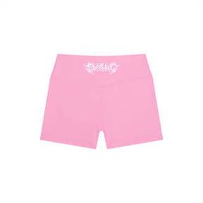 Unchained High Rise Yoga Shorts - Goth Cloth Co.260709PODBK2003011