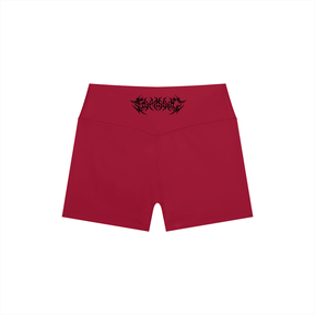 Unchained High Rise Yoga Shorts - Goth Cloth Co.260709PODBK2005006