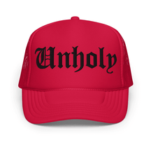 Unholy Embroidered Foam Trucker Hat - Goth Cloth Co.5890749_15906