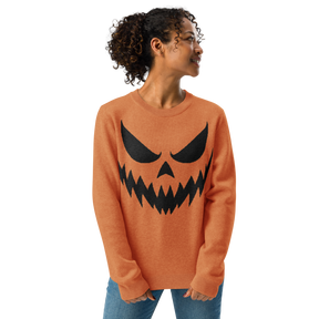 Grinning Ghoul Knit Crewneck Sweater
