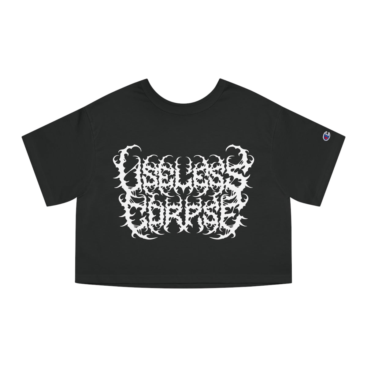 Useless Corpse Heavyweight Crop Top - Goth Cloth Co.T-Shirt14902909915741479570