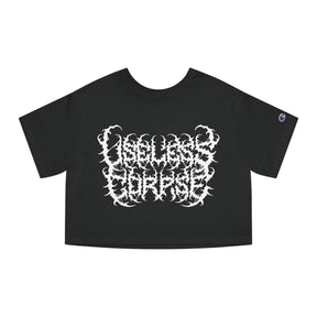 Useless Corpse Heavyweight Crop Top - Goth Cloth Co.T-Shirt14902909915741479570