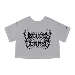 Useless Corpse Heavyweight Crop Top - Goth Cloth Co.T-Shirt80465089557049328980