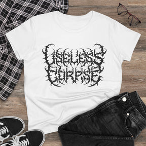 Useless Corpse Women's Baby Tee - Goth Cloth Co.T-Shirt72552792790069446706