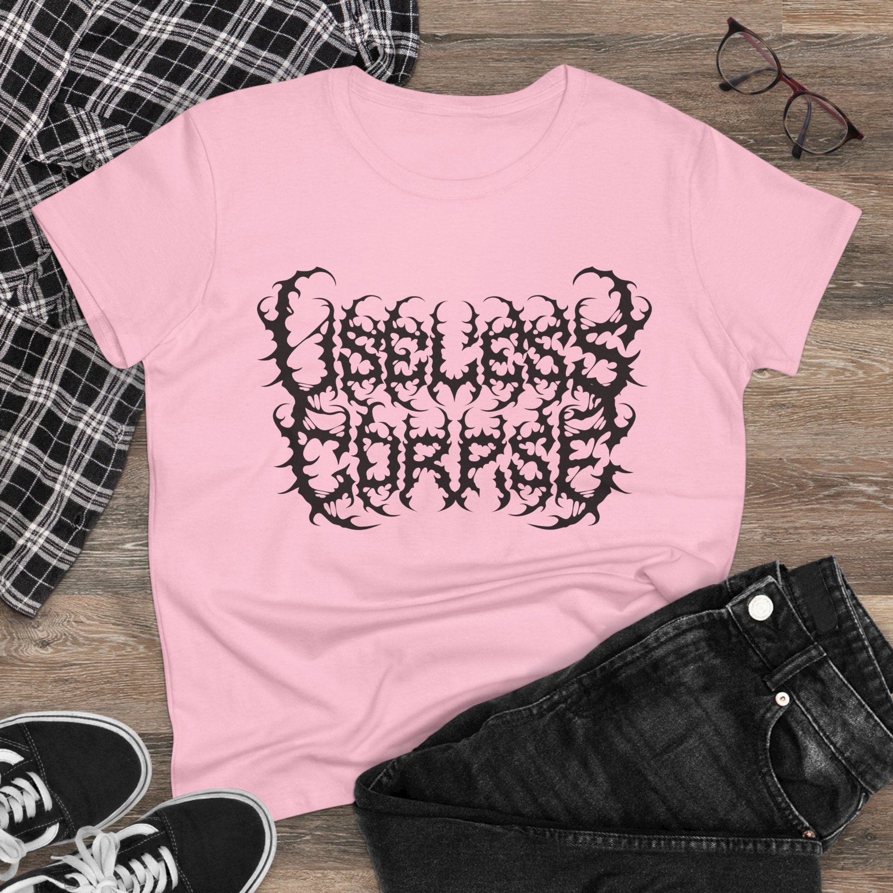 Useless Corpse Women's Baby Tee - Goth Cloth Co.T-Shirt72552792790069446706