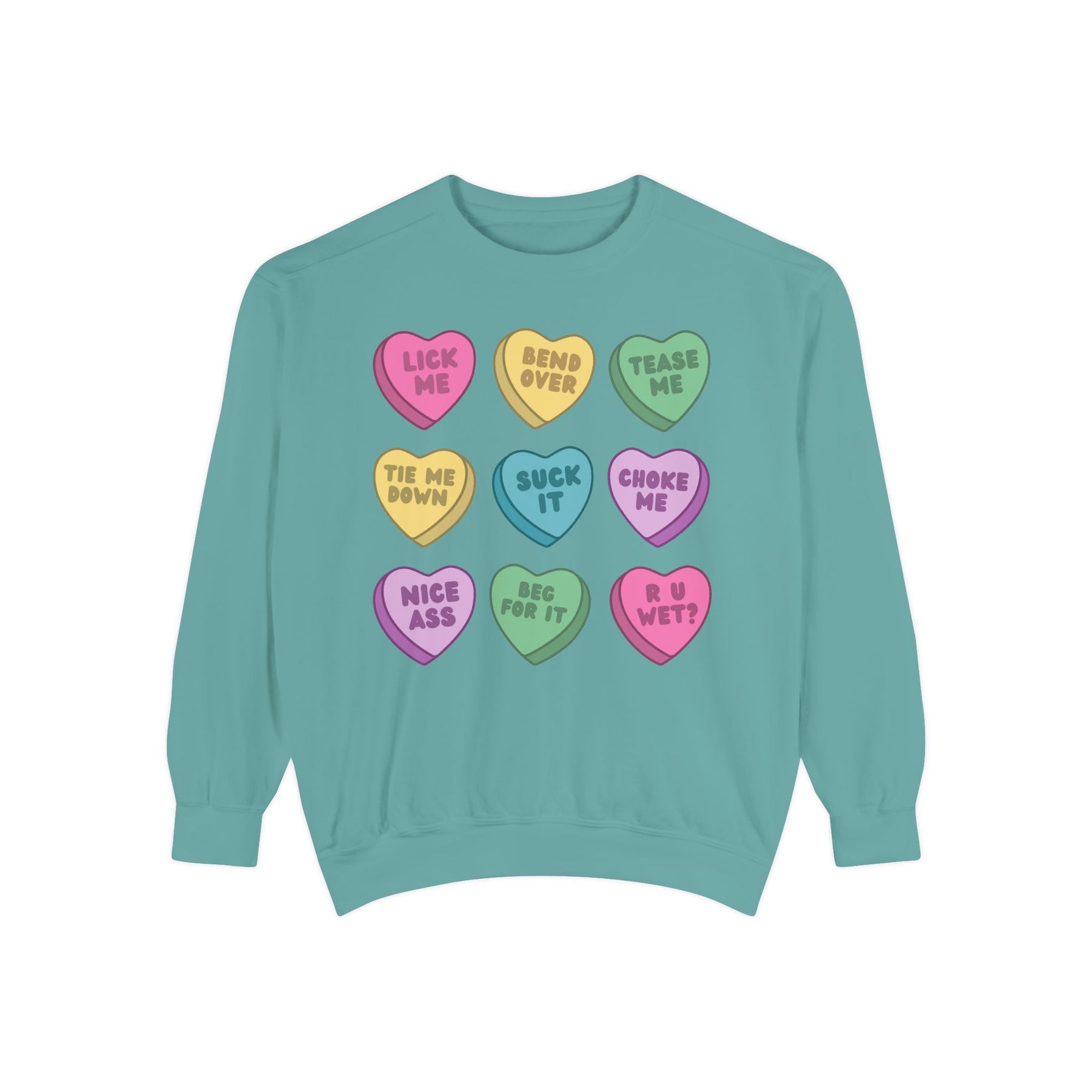 Valentine's Day Naughty Candy Hearts Sweatshirt - Goth Cloth Co.Sweatshirt17616571215673245603