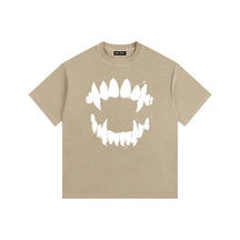 Vampire Bite Vintage Washed Oversized T-Shirt - Goth Cloth Co.gymwear260811PODPQ9398009