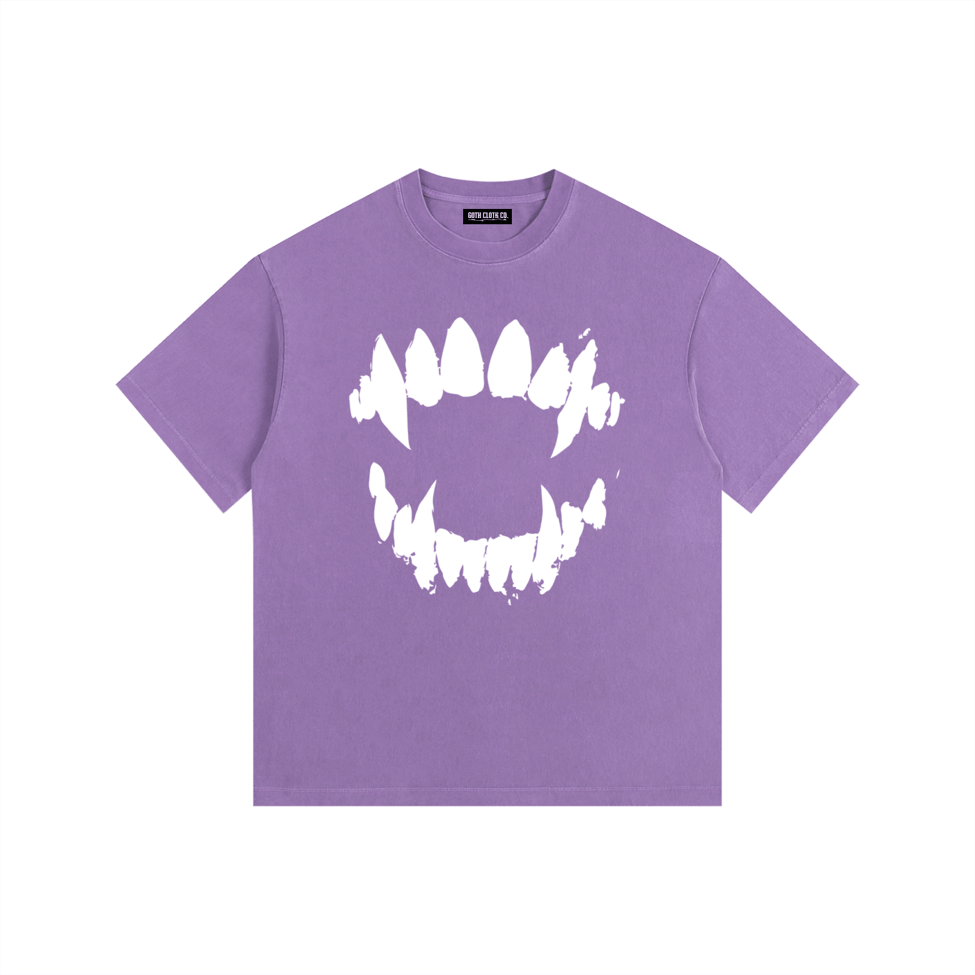 Vampire Bite Vintage Washed Oversized T-Shirt - Goth Cloth Co.gymwear260811PODPQ9398025