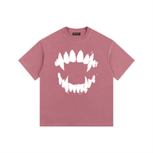 Vampire Bite Vintage Washed Oversized T-Shirt - Goth Cloth Co.gymwear260811PODPQ9398033