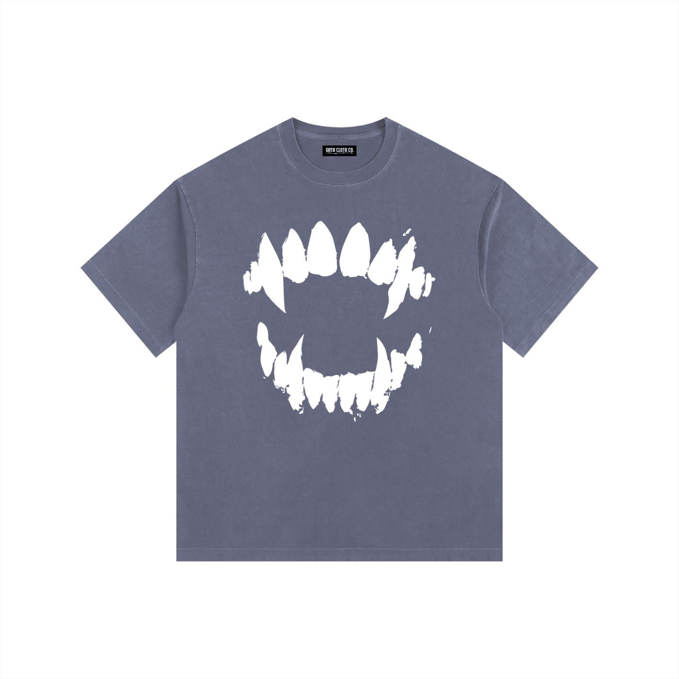 Vampire Bite Vintage Washed Oversized T-Shirt - Goth Cloth Co.gymwear260811PODPQ9398049